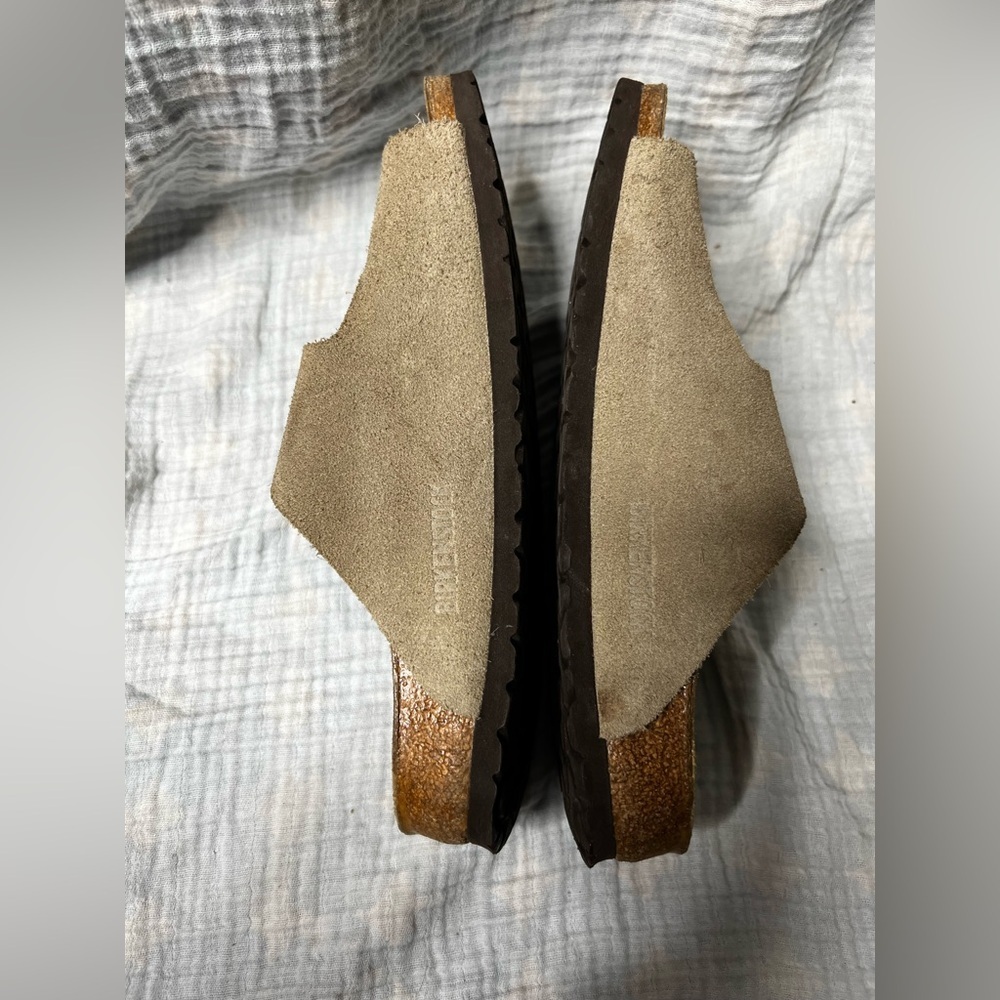 Birkenstock Arizona Vintage High Arch Footbed Suede Sandals - Picture 5 of 7